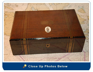 Antique Captain's Lap Desk