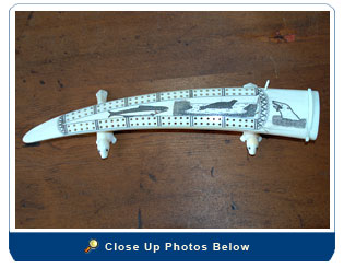 The Seal Ivory Cribbage Board